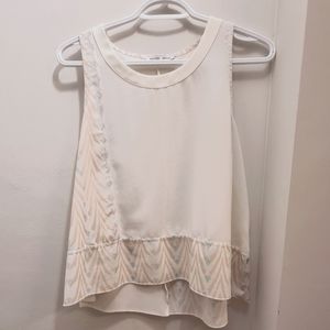 Zara Summer Sleeveless Top Size M